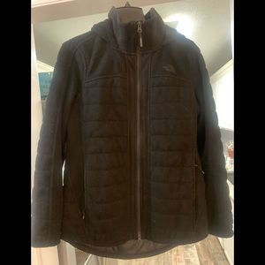 North Face Zip Up Hooded Coat
